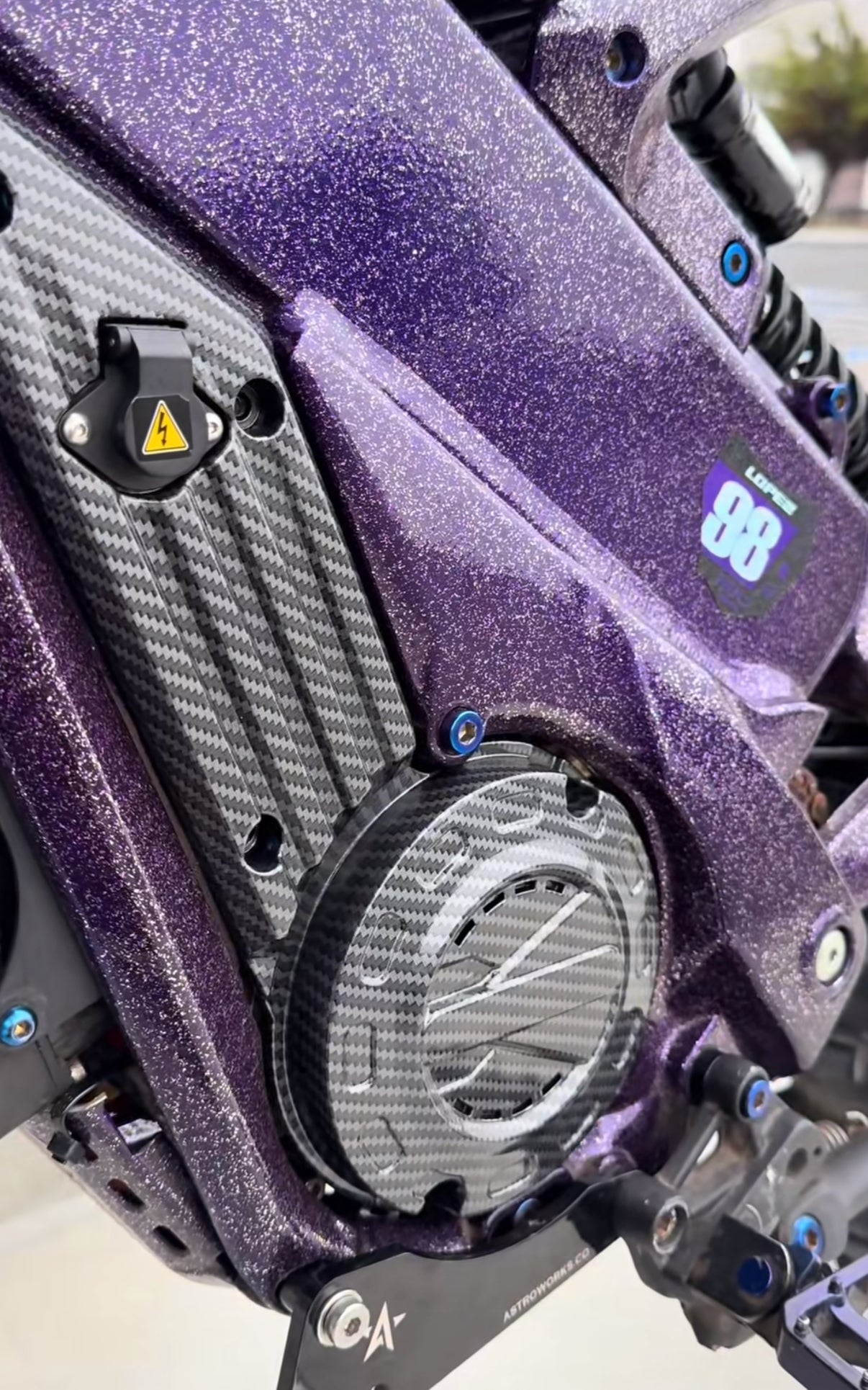 (PREORDER) Talaria X3 Carbon Plastics Kit (Not a wrap)